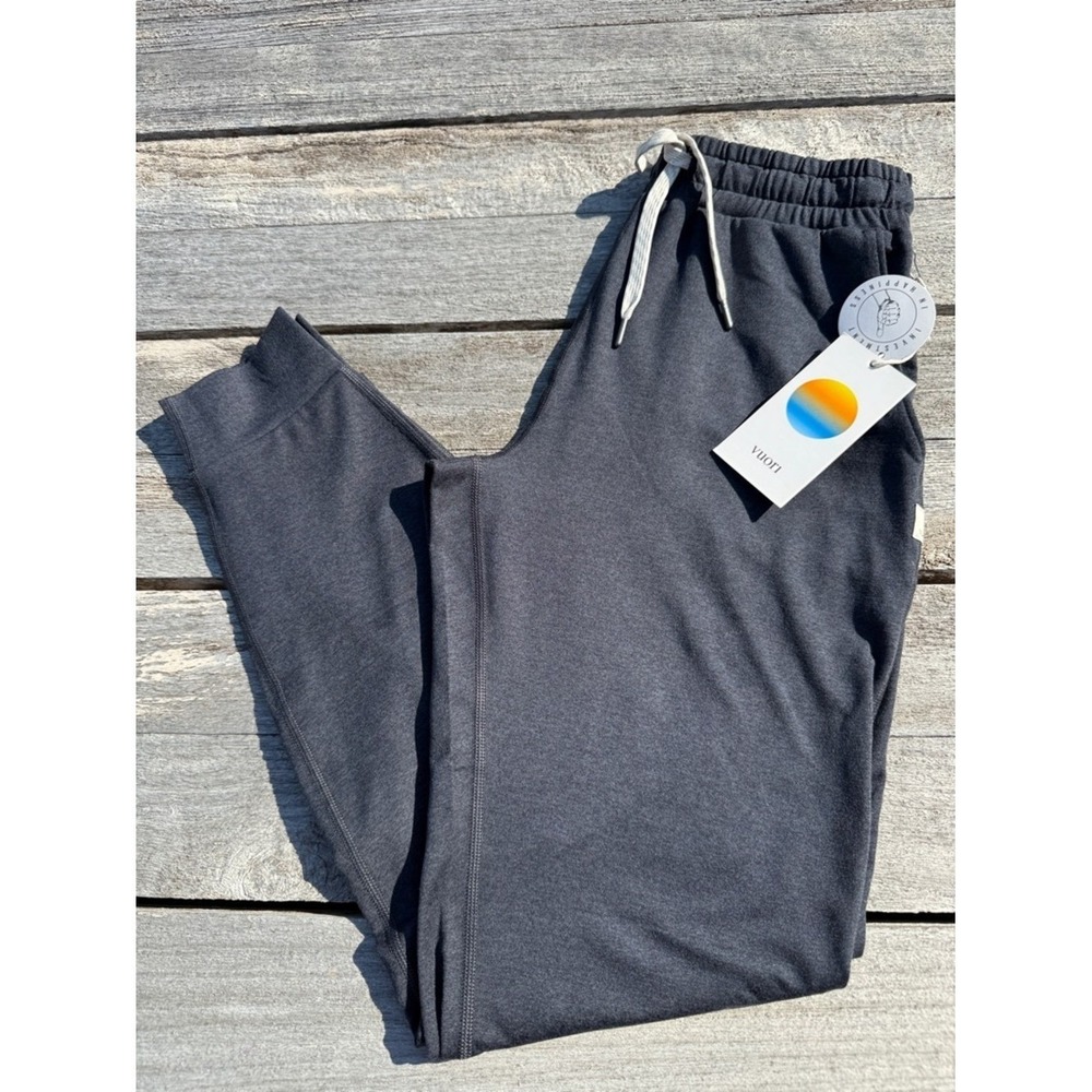 VUORI Performance Jogger midnight Heather BLUE Long XXS NWT TALL